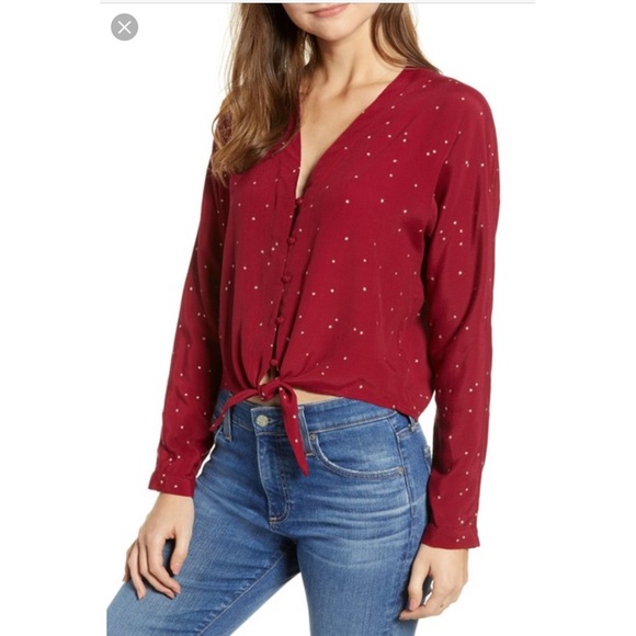 Rails Sloane Tie Front Top - Picture 8 of 8